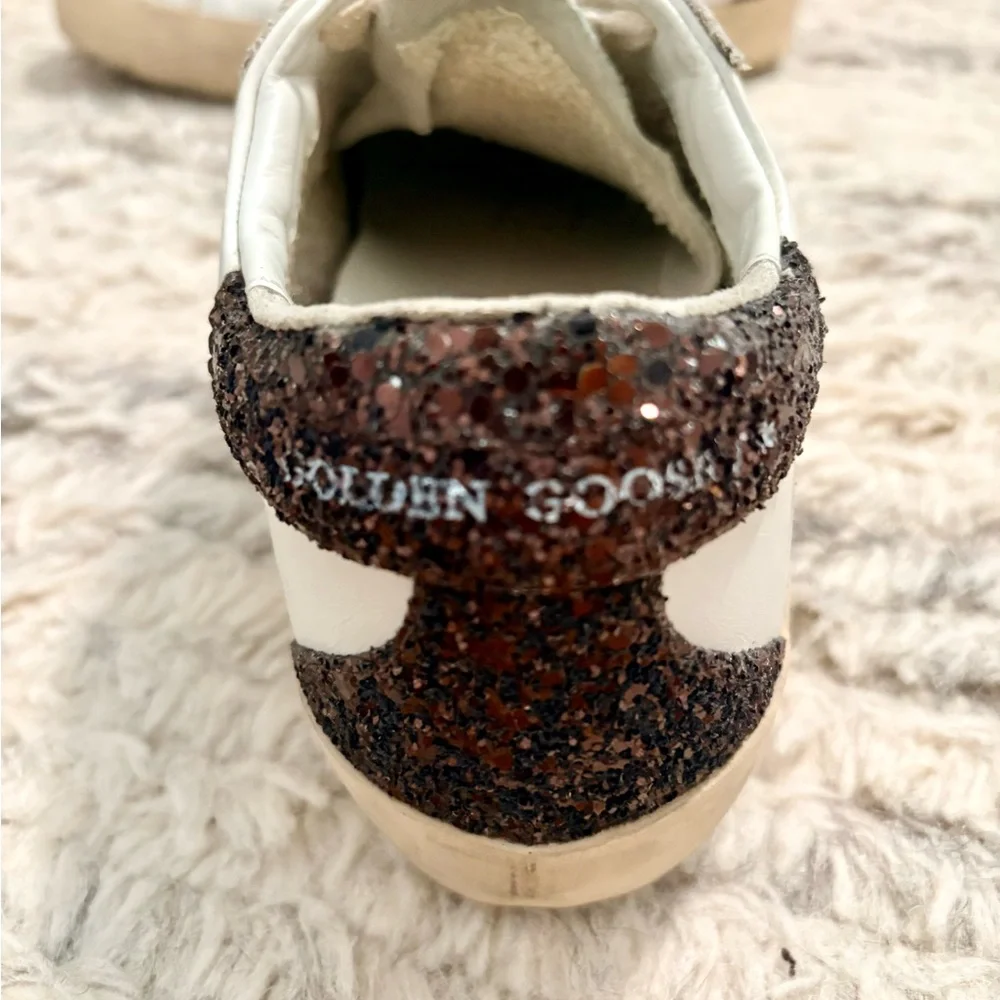 Golden Goose Super-Star Glitter Detail
Low Top Sneaker - Picture 10 of 12